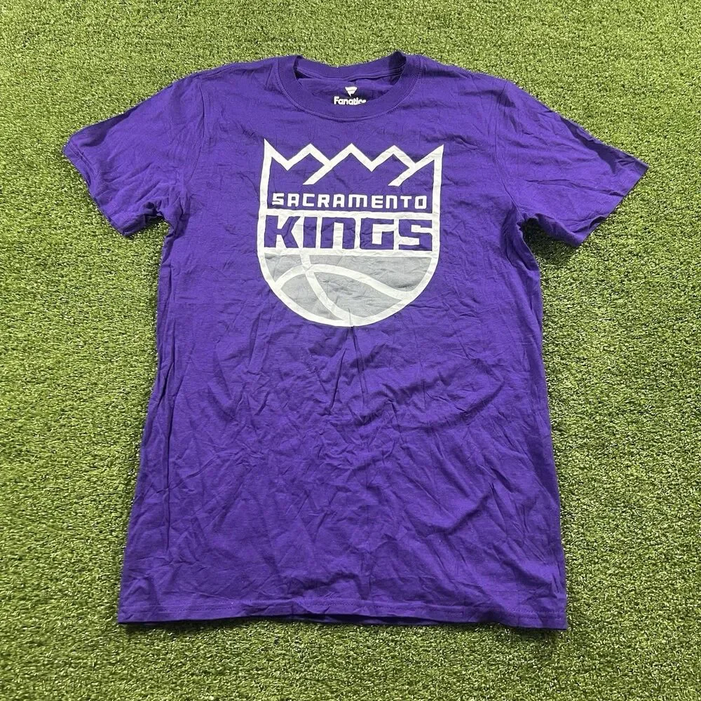 Fanatics Sacramento Kings T Shirt Men’s S Purple NWOT